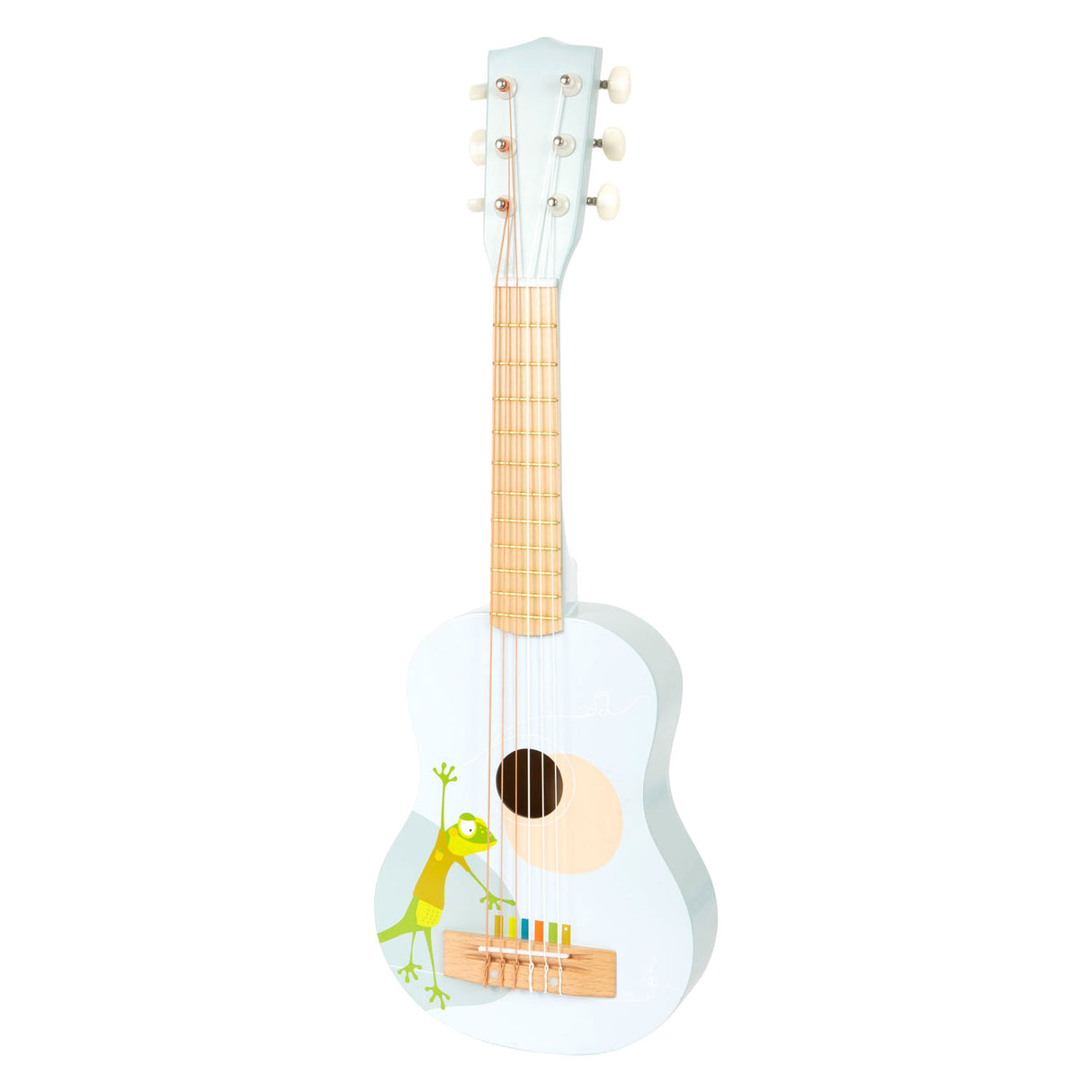 Ritoni groovy per chitarra in legno di piccoli piedi, 63 cm