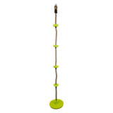 Pequeña cuerda de escalada y swing 2in1 verde, 190 cm