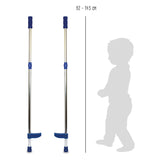 Kleng Fouss Metal Stilts feelen Blo, 145 cm