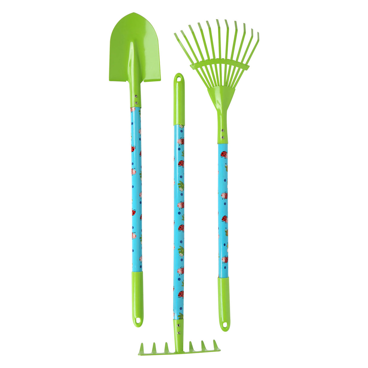 Kleiner Fuß - Gartenwerkzeuge mit Schubkarregrün, 8dlg.