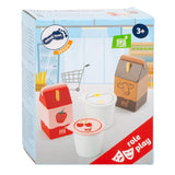 Small Foot - Spielnahrungsmolkerei aus Holz, 4 Stück.