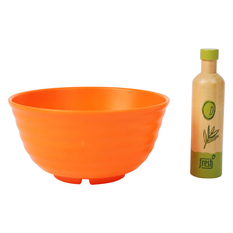 Small Foot - Holzspielset, Essen, Salat, 15-teilig,