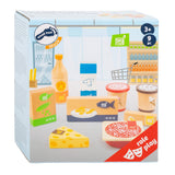 Kleine Fußholz -Playetts kalt und gefrorene Produkte, 9dlg.
