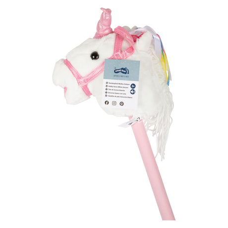 Small Foot - Steckenpferd Einhorn aus Holz, 90cm