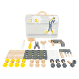 Kleiner Fuß - Holzwerkzeugkoffer Miniwob, 44dlg,