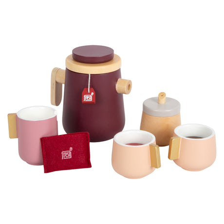 Small Foot - Kaffee- und Teeservice Tasty aus Holz, 16-teilig.