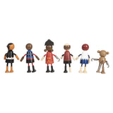 Kleiner Fuß - biegbare Piratenfiguren aus Holz, 6-tlg.
