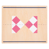 Small Foot - Symmetriespiel aus Holz mit lehrreichem Spiegel