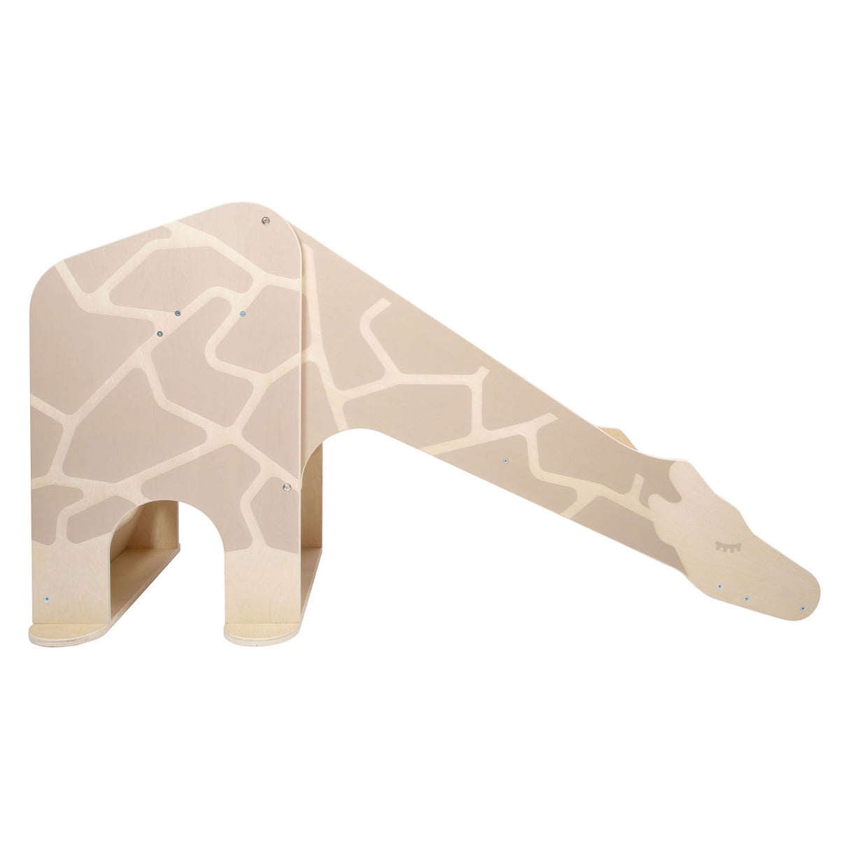 Kleiner Fuß - Holz in der Innenschiebung Giraffe Wildtiere