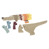 Small Foot - Holz-Buchstaben- und Formenpuzzle Hund, 26-tlg.