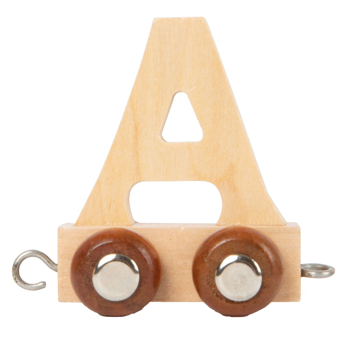 Kleiner Fuß - Buchstabenzug aus Holz - a