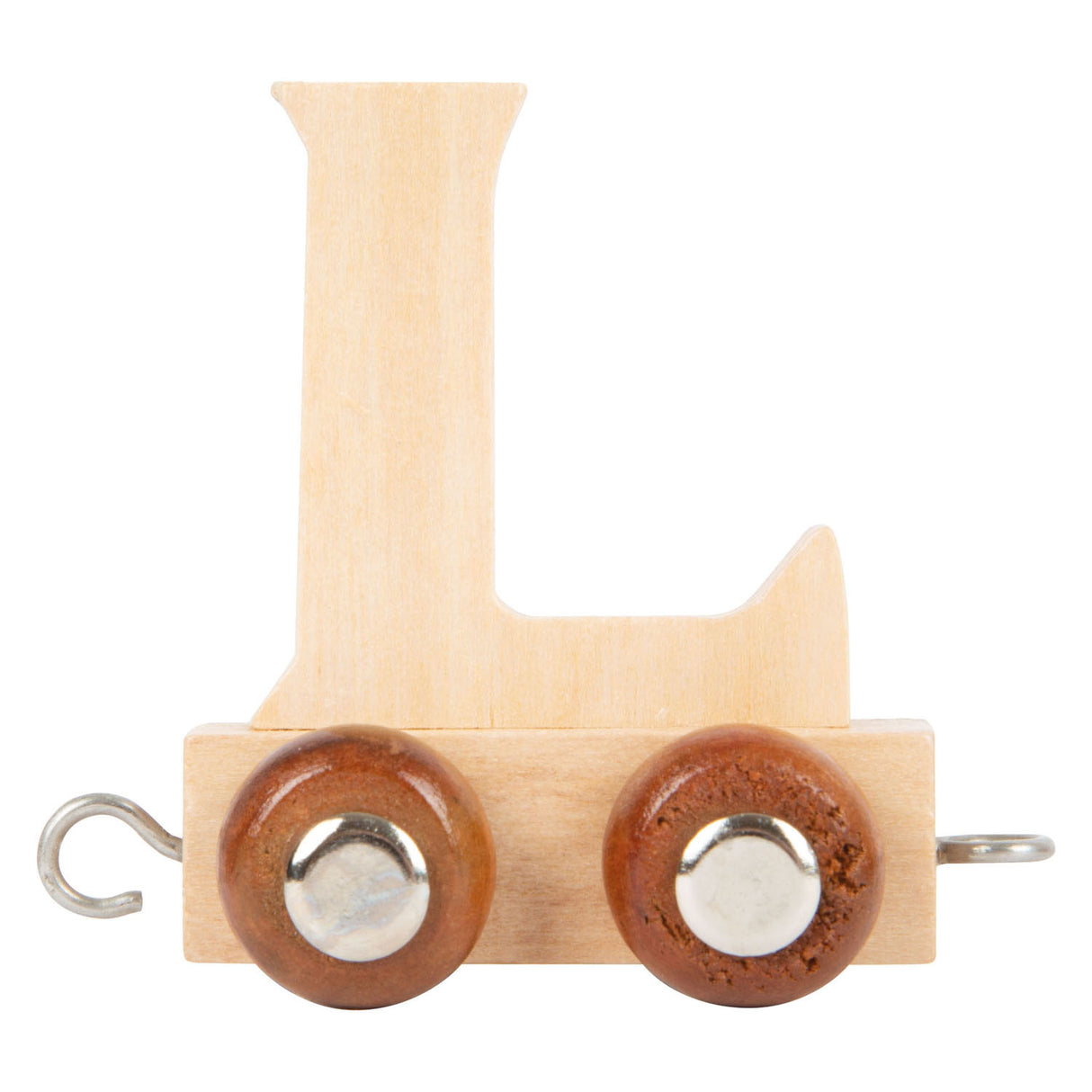 Small Foot - Buchstabenzug aus Holz - L - 12 Stück
