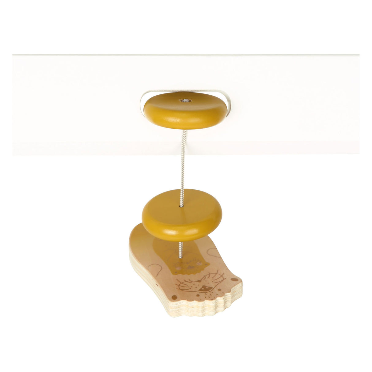 Kleiner Fuß - Holzbabys -Fitness -Seeküste