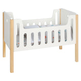 Kleiner Fuß - Holzpuppenbett kleine Knopf