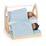 Petit pied - Mobilier de maison de poupée en bois chambre pour enfants