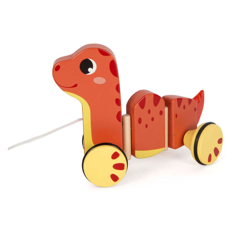 Kleiner Fuß - Dinosaurierfigur aus Holz
