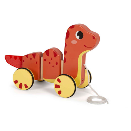 Kleiner Fuß - Dinosaurierfigur aus Holz