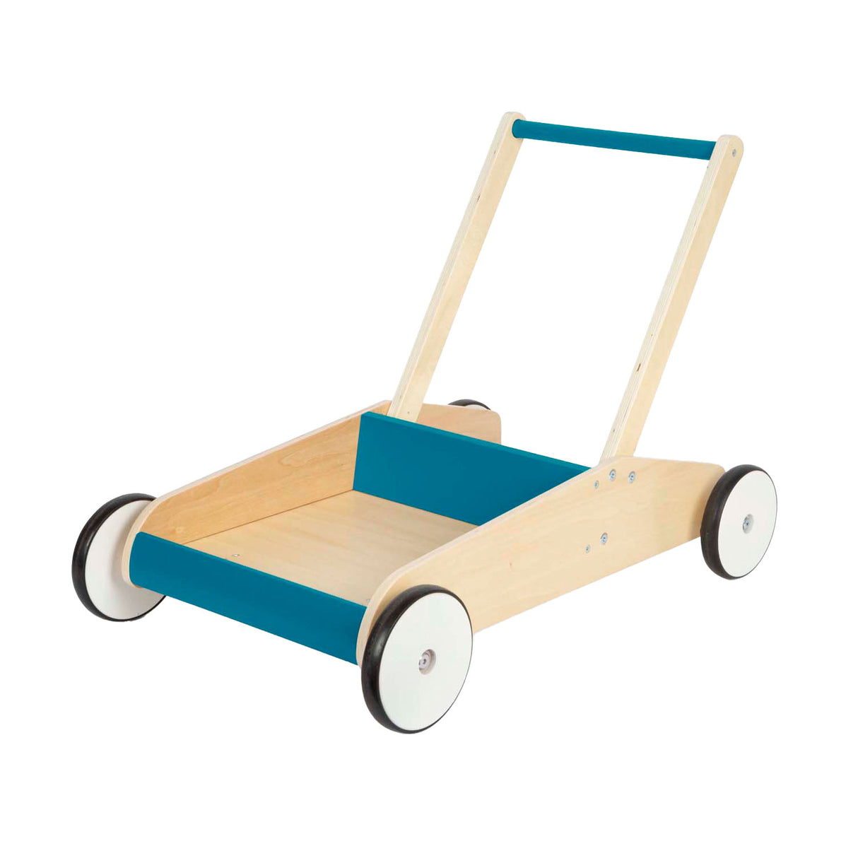 Small Foot - Lauflernhilfe aus Holz in Petrolblau