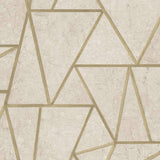 Holländska wallcoverings holländska wallcoverings tapeter trianglar beige och guld