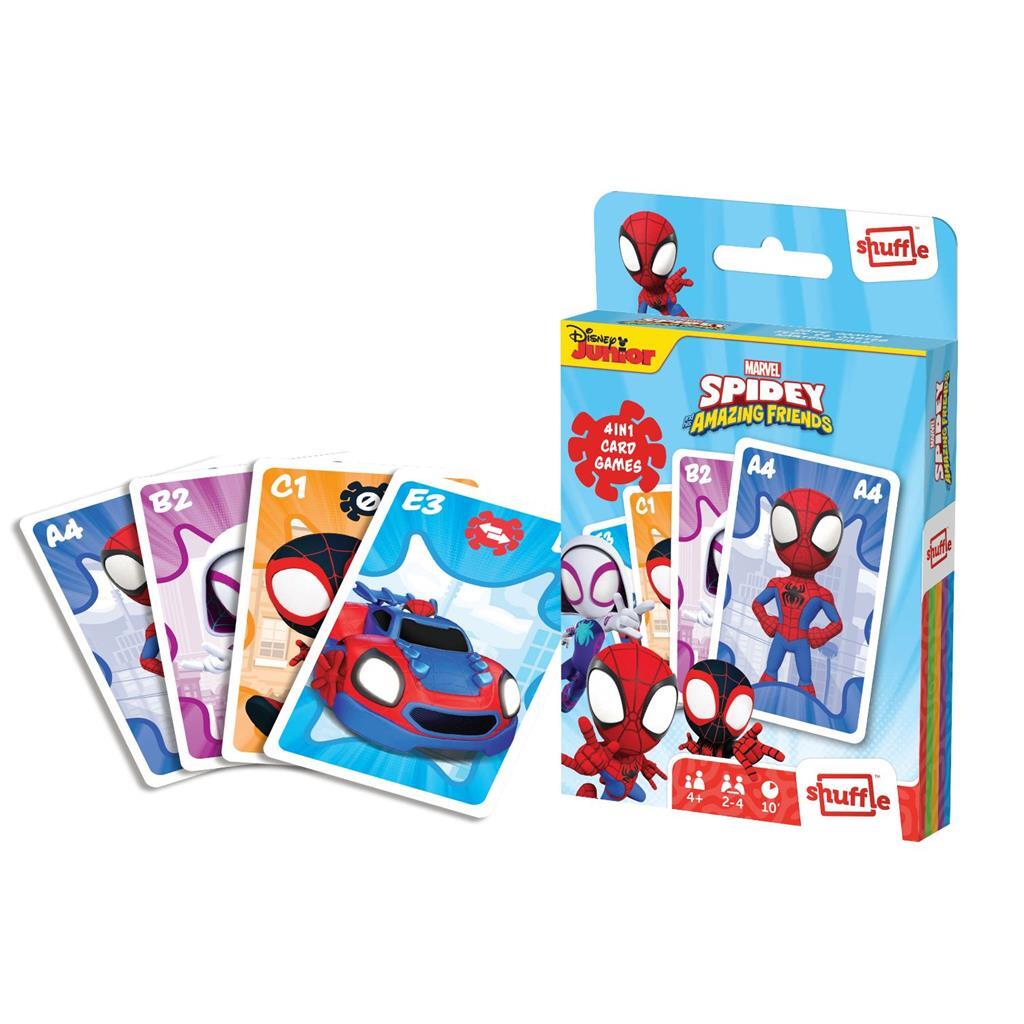 Mische Spidey 4in1-Karten