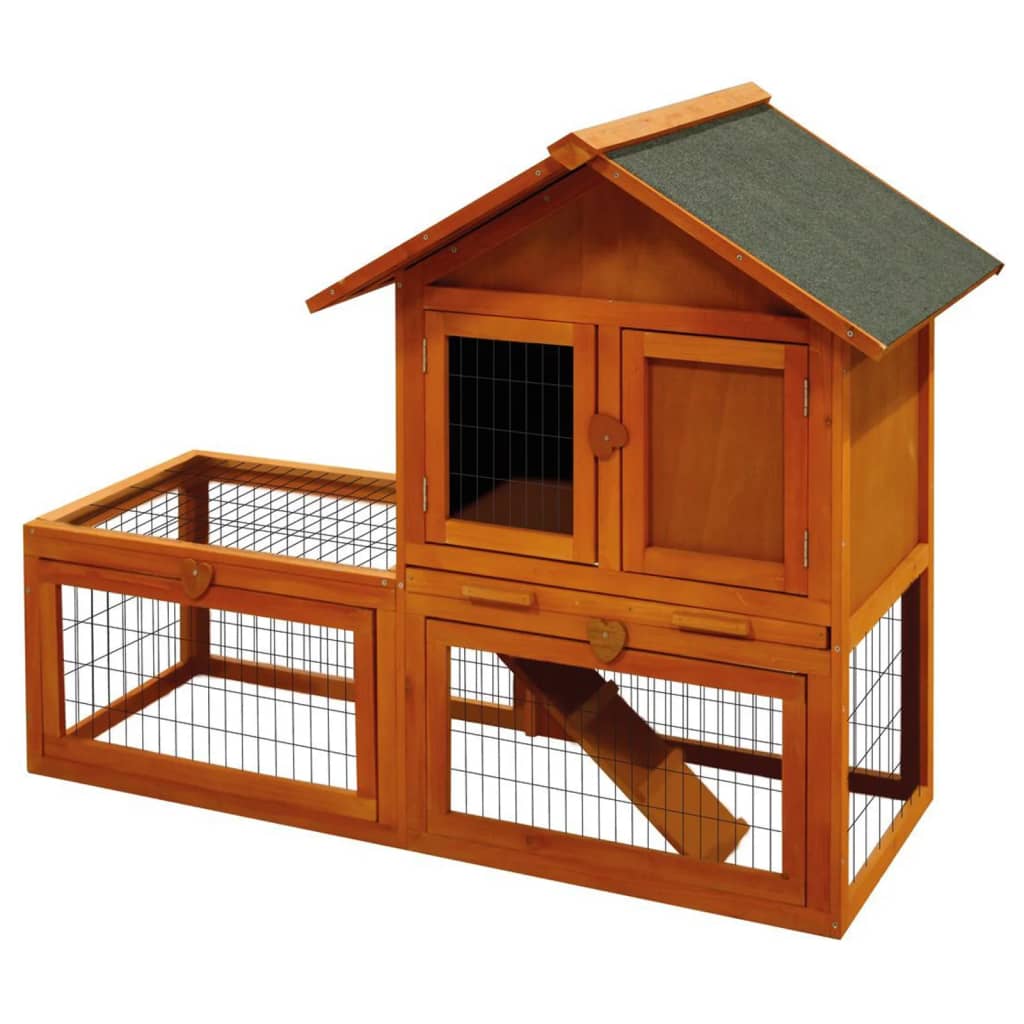 Flamingo Flamingo Rabbit Hutch Salsa 135x65x100 cm marrone