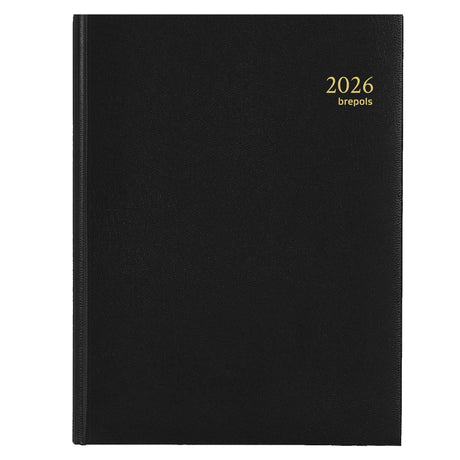 Brepols Agenda Timing Woche nl 2026 Lima schwarz