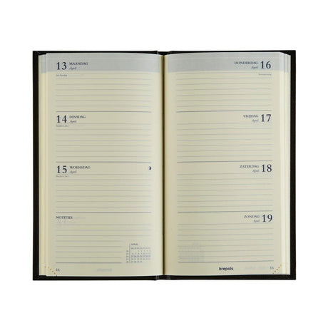 Brepols Taschenkalender Interplan Week nl 2026 Lima