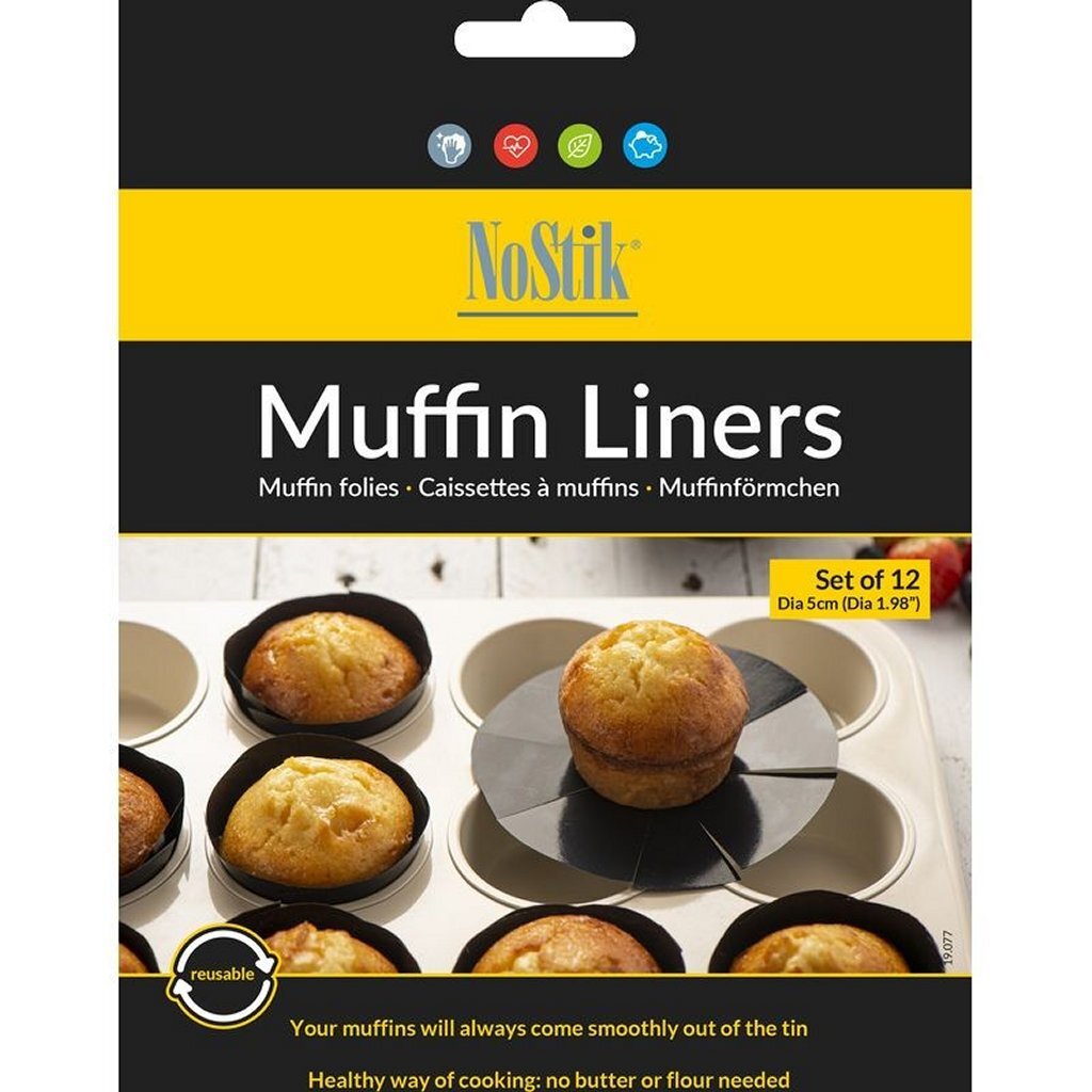 Nostik muffin baking foil 12 pieces