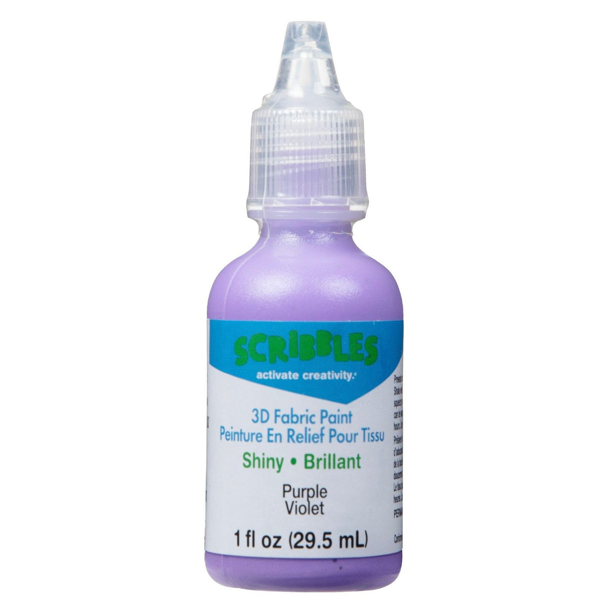 Scribbles • 3D-Textilfarbe glänzend 29,5 ml Lila