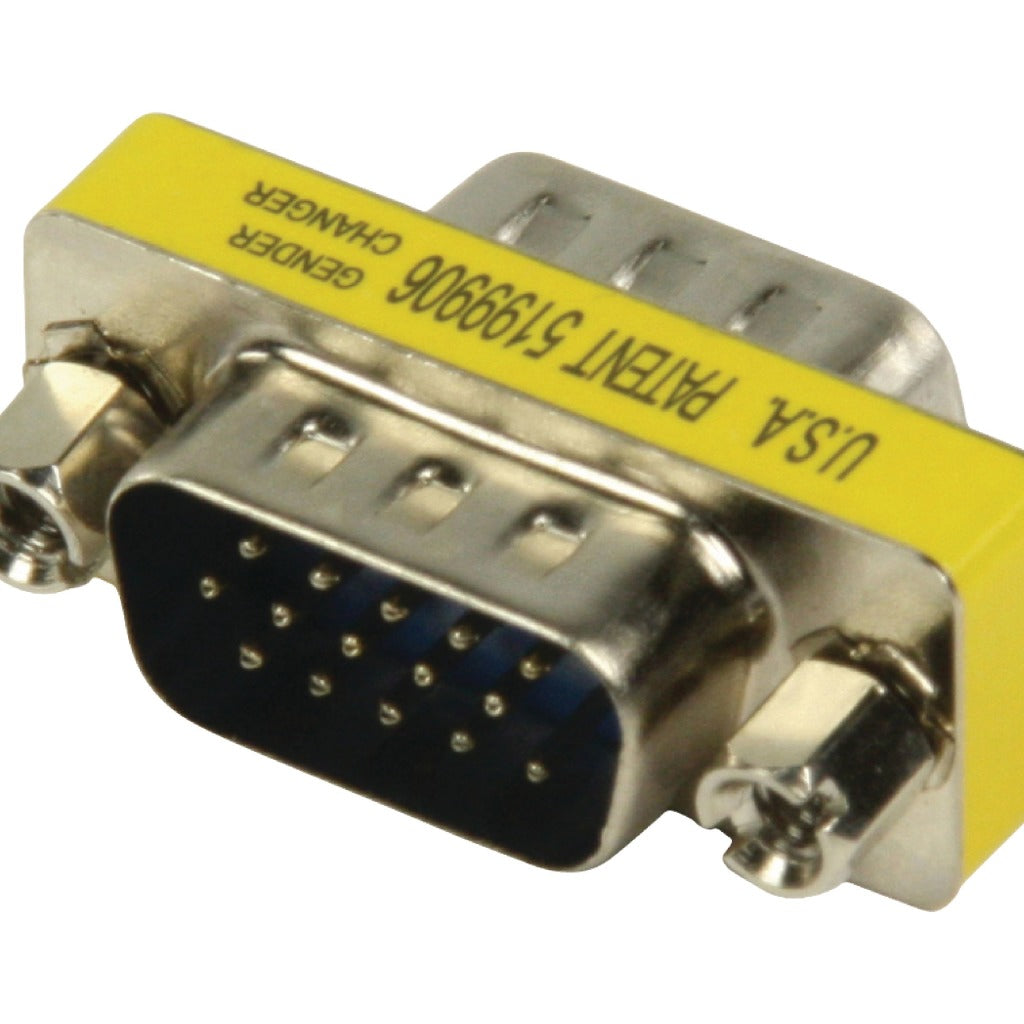 VALIDINE GCHLAD -MS15P Metal Mini vga Adacter Hd15p männlech - HD15p männlech