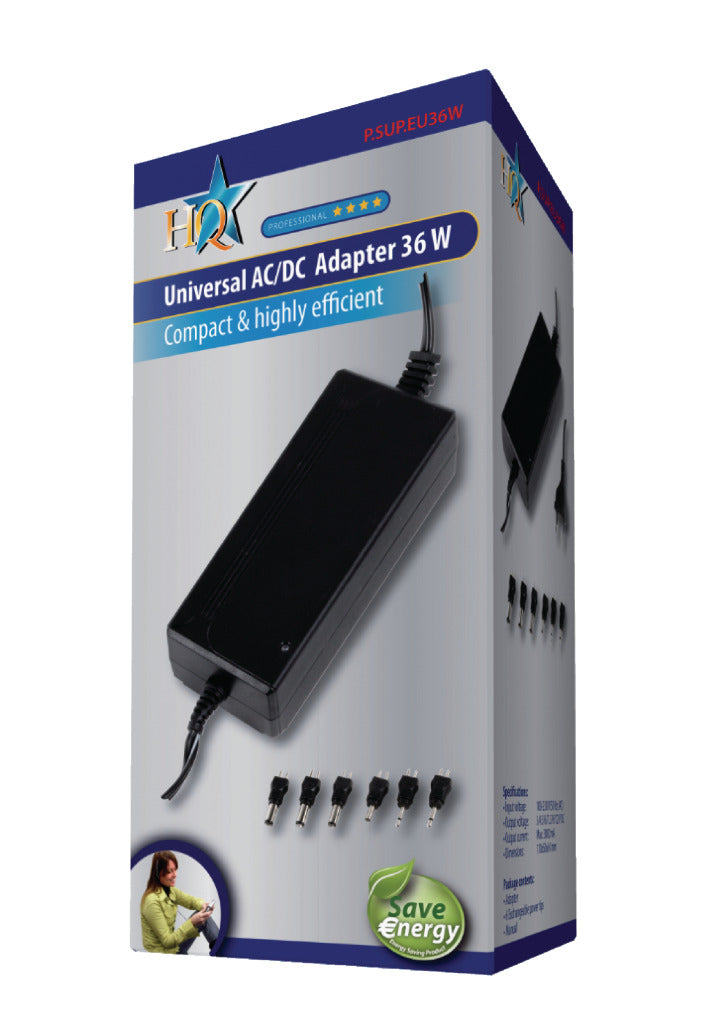 Hq p. sup. EU36W Universaladapter 36 W