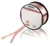 K OUML; NIG König KN-LSP02R-50 speaker cable on roll 2x 0.75 mm² 50.0 m Transparent