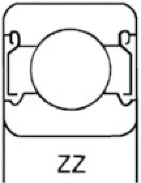 HQ w1-04510 Kugellager 6201 zz