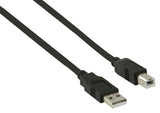 Valueline vlcp60100b10 USB 2.0 USB A Stecker - USB B Stecker Kabel 1,00 m schwarz