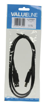 Valueline vlcp60100b10 USB 2.0 USB A Stecker - USB B Stecker Kabel 1,00 m schwarz