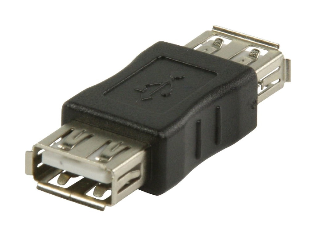 VALUELLINE VALUELINE VLCP60900B USB 2.0 USB Une femme USB Un adaptateur féminin noir