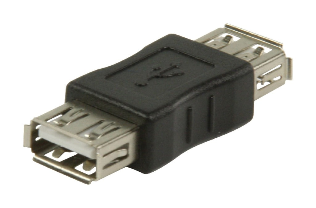 Valueline ValueLine VLCP60900B USB 2.0 USB Kobieta USB A Adapter Black