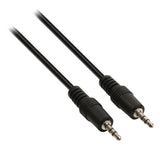 Valueline Valueline VLAP22000B05 Jack Stereo Audio Cable 3,5 mm hann 3,5 mm hann 0,50 m svart