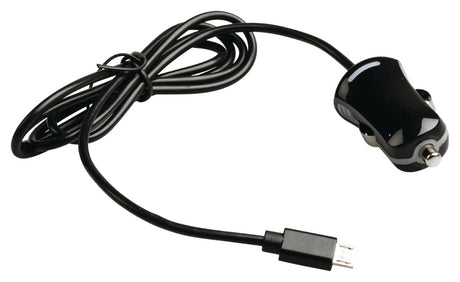 Valueline VLMB60890B10 Micro-USB-Autoladegerät Micro-USB-Stecker – 12 V Autoanschluss 1,00 m schwarz 2,1 A
