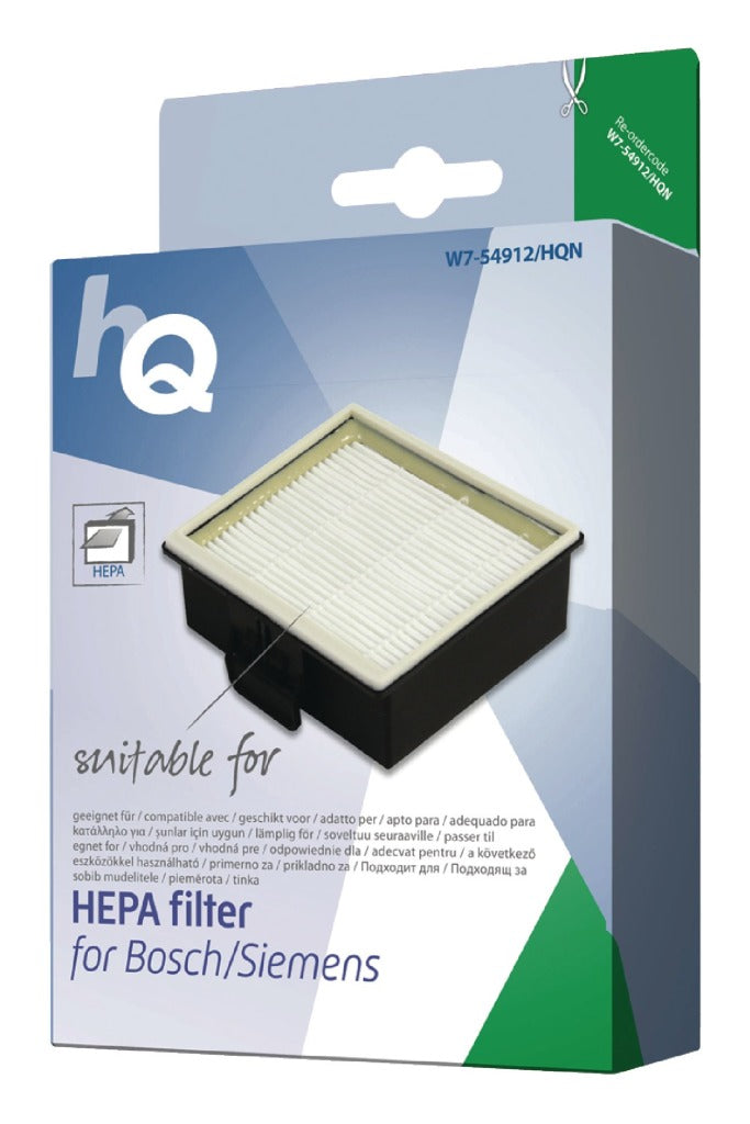 HQ W7-54912-N Aktiver Hepa-Filter Bosch Siemens