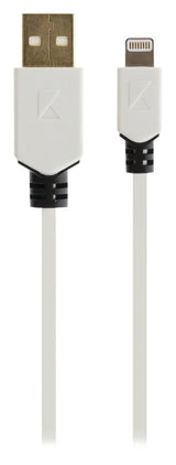 K ouml;nig k ouml;nig knm39300w10 sync and charge kabel 8-pins lightning male usb 2.0 a male 1,00 m wit