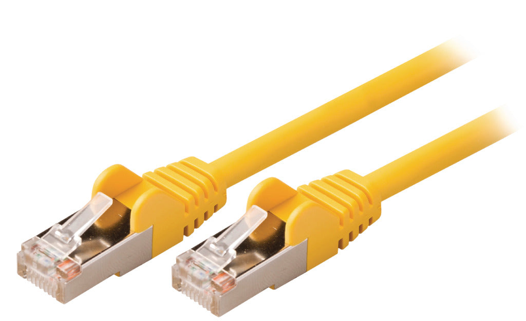 Valuelin VLCP85121Y025 CAT5E SF UTP -Netzwerkkabel RJ45 (8 8) Männlich - RJ45 (8 8) Männlich 0,25 m Gelb