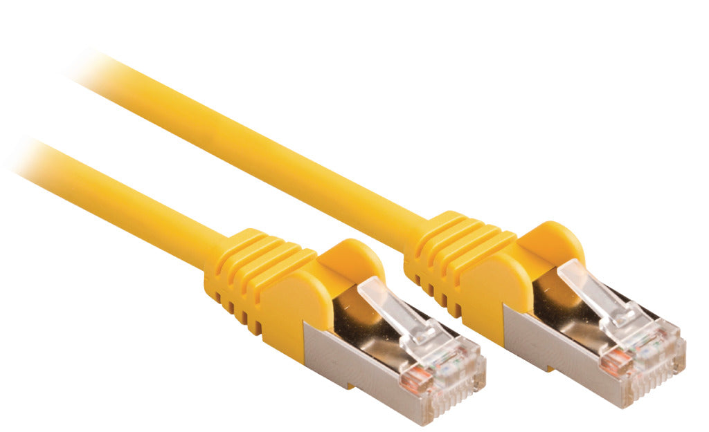 Valueline vlcp85121y025 Cat5e SF UTP Netzwerkkabel RJ45 (8 8) männlich – RJ45 (8 8) männlich 0,25 m gelb