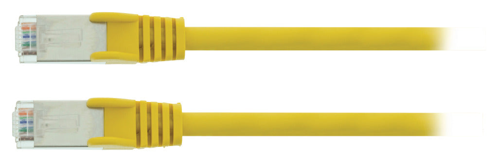 Valueline VLCP85121Y025 CAT5E SF UTP Network cable RJ45 (8 8) Male - RJ45 (8 8) Male 0.25 m yellow