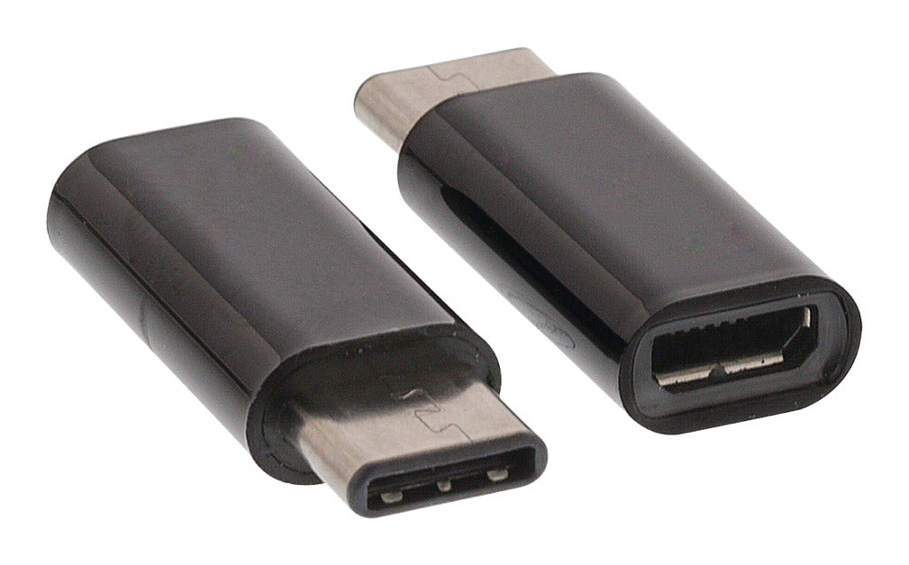 Valueline VLCP60910B USB 2.0 Adaptador USB-C Male-USB Micro-B Femenino Negro