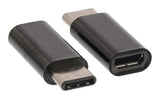 Valueline VLCP60910B USB 2.0 Adapter USB-C Stecker - USB Micro-B Buchse schwarz