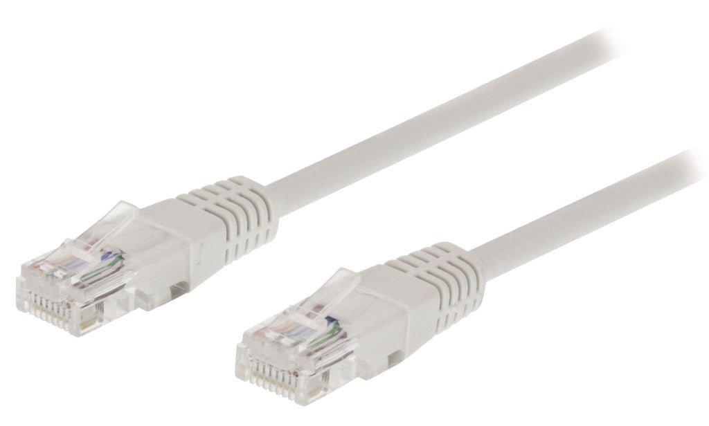 Valueline VLCT85000W100 CAT5E UTP Cable de red RJ45 (8 8) Masculino - RJ45 (8 8) Macho 10.0 m blanco