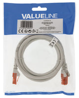 Valueline VLCP85200E1.50 Cavo di rete CAT6 UTP RJ45 (8 8) MASCHIO - RJ45 (8 8) Maschio 1,50 m grigio