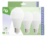 HQ LE27A603P02 LED-Lampe 3 Stück E27 A60 9W 806lm 2700K