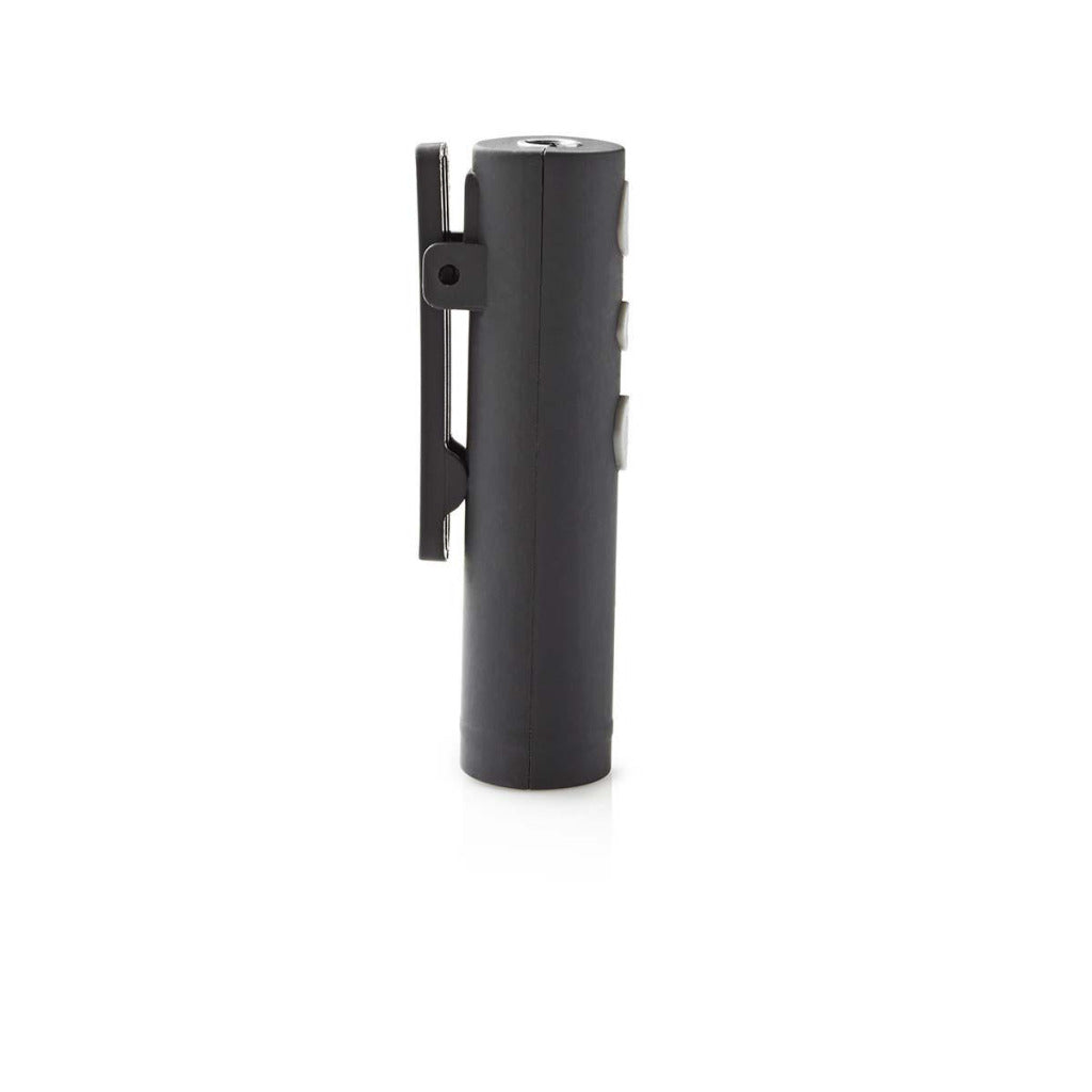 Nedis hpba100bk Adapter für Bluetooth®-Kopfhörer, integriertes Mikrofon, Spielzeit bis zu 5 Stunden, kabellose Kopfhörer